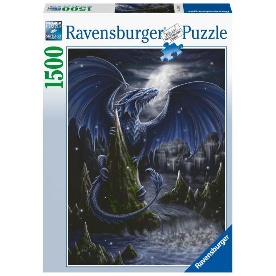 Ravensburger Der dunkelblaue Drache Puzzle 1500 Teile