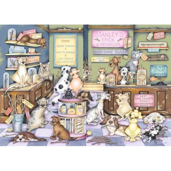 Puzzle Ravensburger Empório De Bastões Do Stanley 1000 Teile