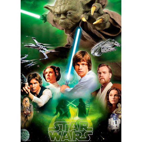 Ravensburger Puzzle The Light Side, Star Wars 1000 Teile