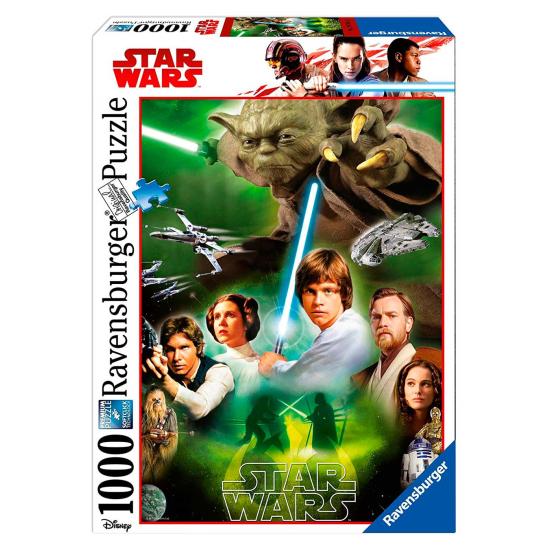 Ravensburger Puzzle The Light Side, Star Wars 1000 Teile
