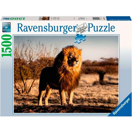 Ravensburger Puzzle Der Löwe, der König der Tiere, 1500 Teile