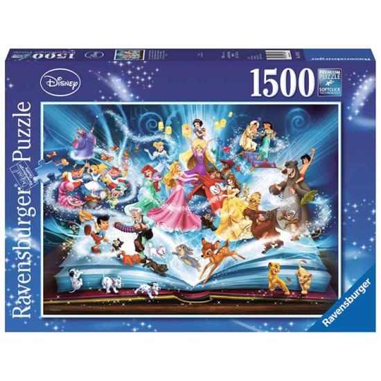 Ravensburger Puzzle Das Zauberbuch der Disney-Geschichten von 15