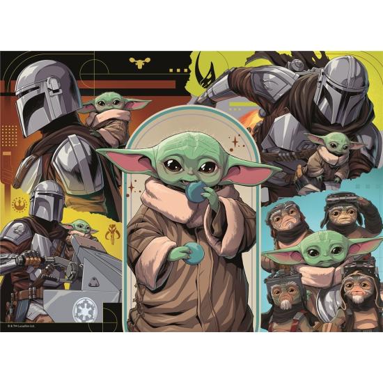 Ravensburger The Mandalorian und Grogu XXL-Puzzle mit 100 Teilen