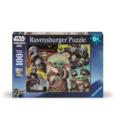 Ravensburger The Mandalorian und Grogu XXL-Puzzle mit 100 Teilen
