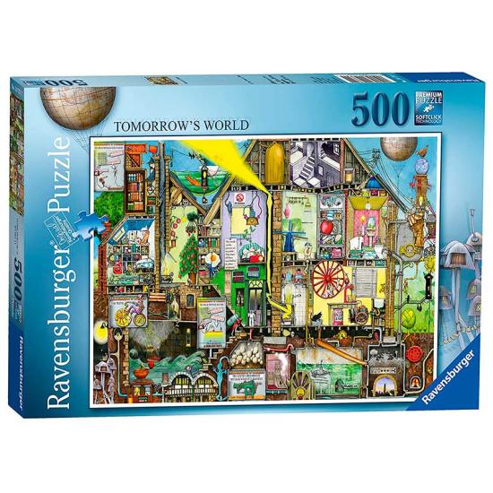 Ravensburger Puzzle Die Welt der Zukunft 500 Teile