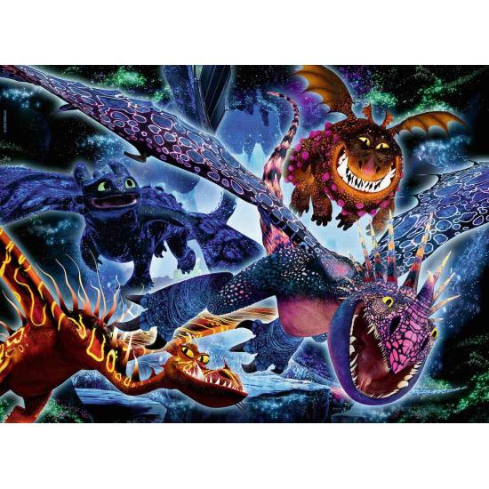 Puzzle Ravensburger CEATD3 Die verborgene Welt der Drachen B XXL