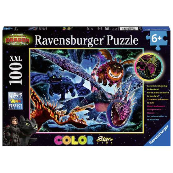 Puzzle Ravensburger CEATD3 Die verborgene Welt der Drachen B XXL