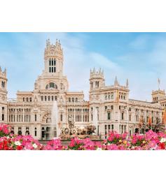 Puzzle Ravensburger Der Cibeles-Palast, Madrid 1000 Teile