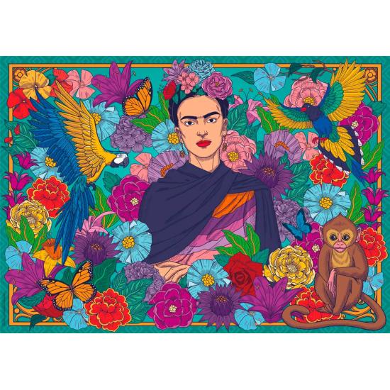 Puzzle Ravensburger Frida Kahlos Paradies 1000-teiliges