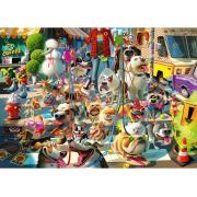 Puzzle Ravensburger Der Hundeausführer 1000 Teile