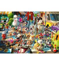 Puzzle Ravensburger Der Hundeausführer 1000 Teile
