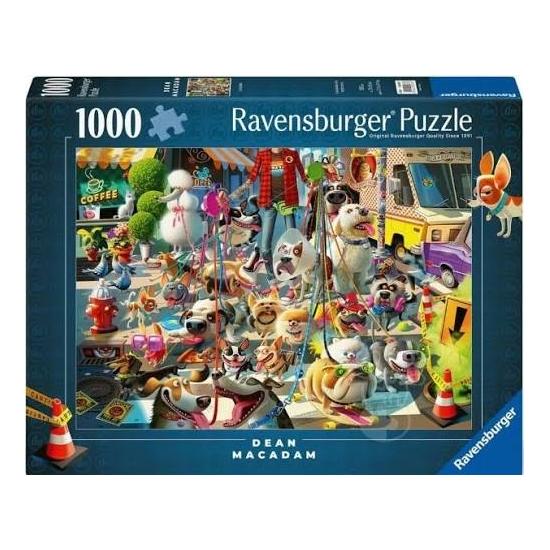 Puzzle Ravensburger Der Hundeausführer 1000 Teile