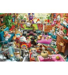 Puzzle Ravensburger Der Katzenfriseur 1000 Teile