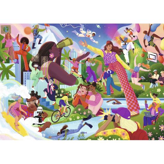 Puzzle Ravensburger Ihre Macht 1000 Teile