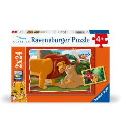 Ravensburger Der König der Löwen Puzzle 2x24 Teile