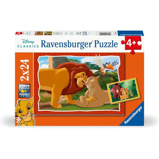 Ravensburger Der König der Löwen Puzzle 2x24 Teile