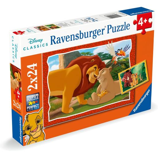 Ravensburger Der König der Löwen Puzzle 2x24 Teile