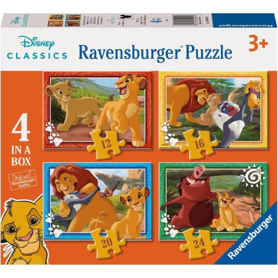 Puzzle Ravensburger The Lion King progressives mit 12+16+20+24