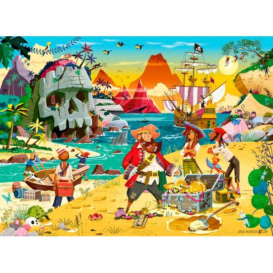 Puzzle Ravensburger Der Schatz aus XXL 100 Teilen