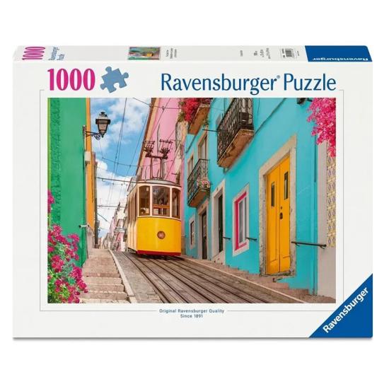 Puzzle Ravensburger Die Straßenbahn Von Lissabon 1000 Teile