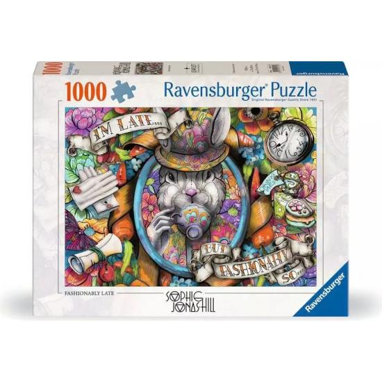 Puzzle Ravensburger Modisch Spät 1000 Teile