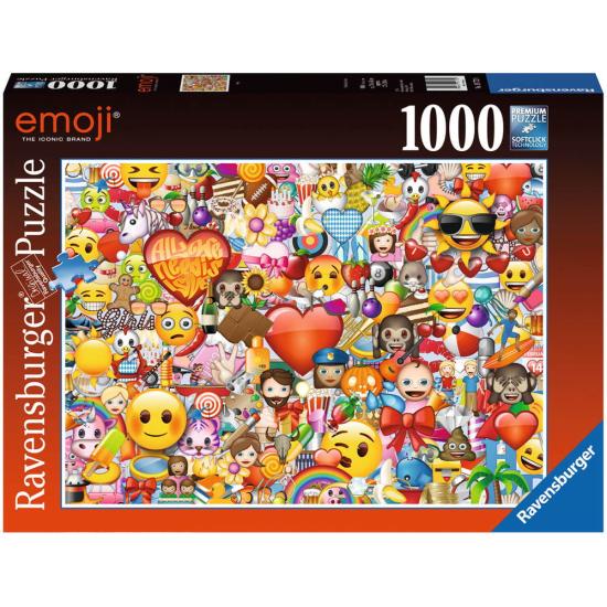 Ravensburger Emoji-Puzzle, die Emoticons 1000 Teile