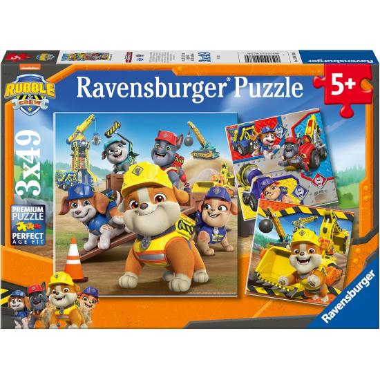 Puzzle Ravensburger Rubble Crew mit 3x49 Teile