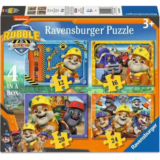Puzzle Ravensburger Rubble Crew Prog. de 12+16+20+24 Teile Puzzle Ravensburger Rubble Crew Prog. de 12+16+20+24 Teile
