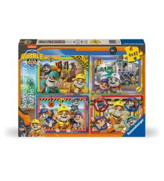 Puzzle Ravensburger Rubble Crew 4x42 Teile