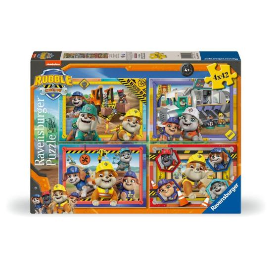 Puzzle Ravensburger Rubble Crew 4x42 Teile
