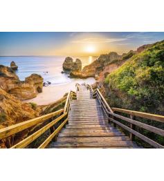 Puzzle Ravensburger Treppe Zum Strand Von Camilo, Algarve 1000 T