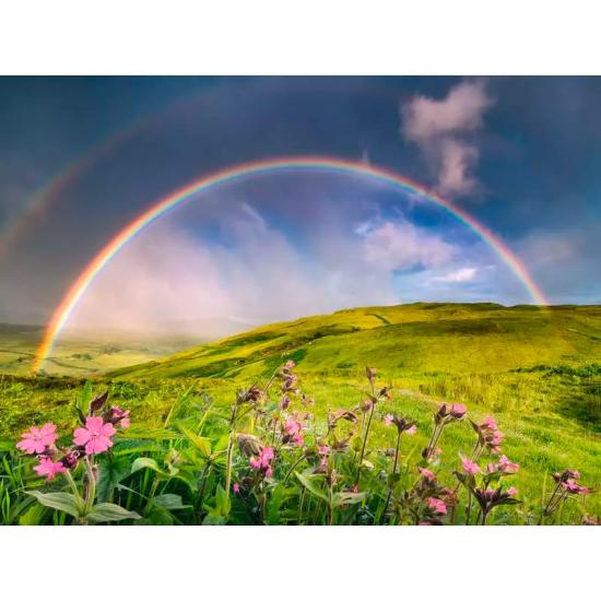 Puzzle Ravensburger Spektakulärer Regenbogen 1500 Teilen