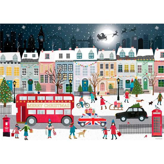 Puzzle Ravensburger Londons Weihnachtsstimmung 1000-teiliges