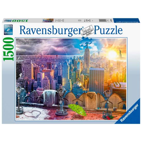Ravensburger Jahreszeiten von New York Puzzle 1500 Teile