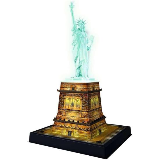 Ravensburger Freiheitsstatue Night Edition 3D-Puzzle 108