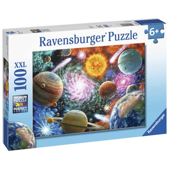Ravensburger XXL Sterne und Planeten Puzzle mit 100 Teilen