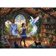 Puzzle Ravensburger Magisches Studio 500 Teile