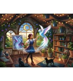 Puzzle Ravensburger Magisches Studio 500 Teile