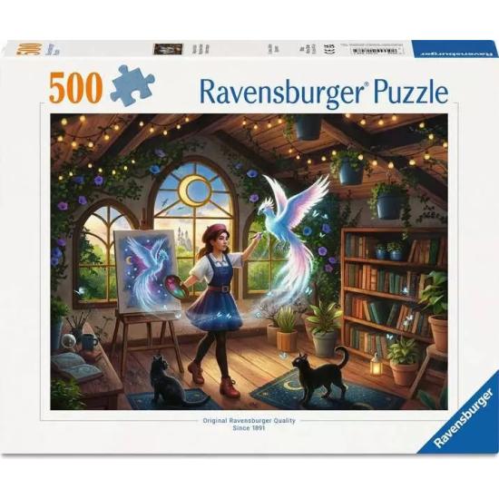 Puzzle Ravensburger Magisches Studio 500 Teile