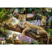 Ravensburger Leopardenfamilie 1000-teiliges Puzzle