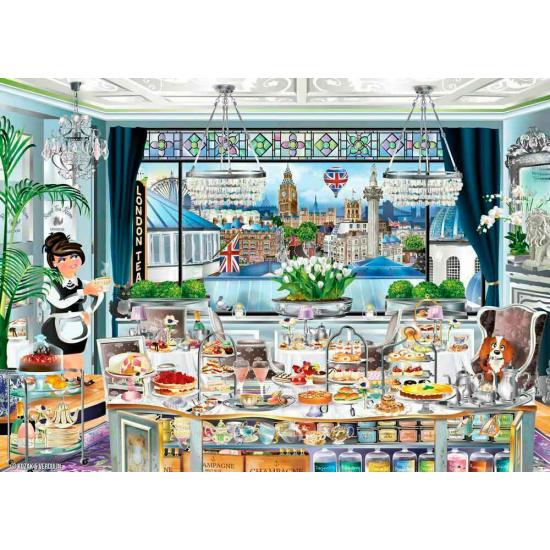 Ravensburger London Tea Party Puzzle 1000 Teile