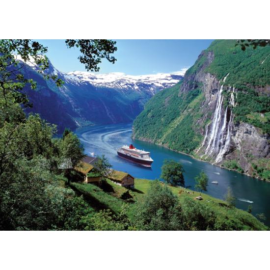 Ravensburger Norwegischer Fjord 1000 Teile Puzzle