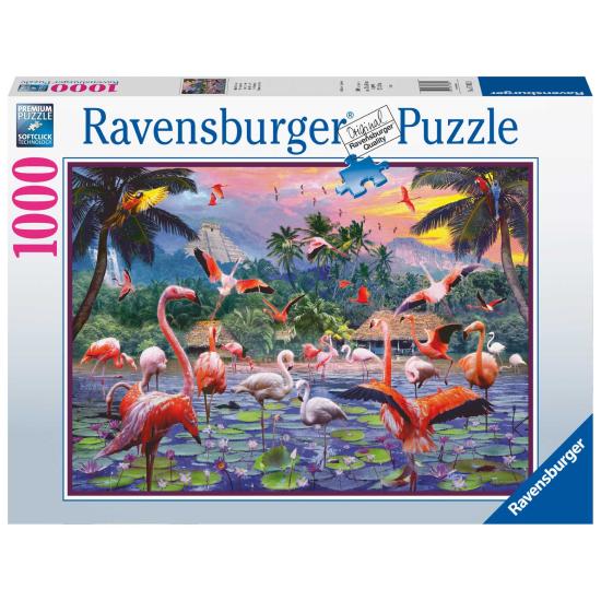 Ravensburger Flamingos 1000-teiliges Puzzle