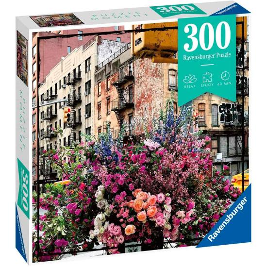 Ravensburger Blumen in New York Puzzle 300 Teile