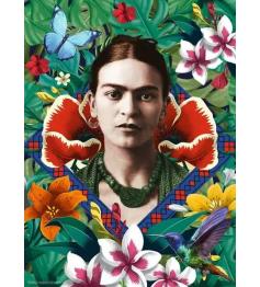 Puzzle Ravensburger Frida, Blühende Fantasie 500 Teile