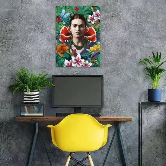 Puzzle Ravensburger Frida, Blühende Fantasie 500 Teile