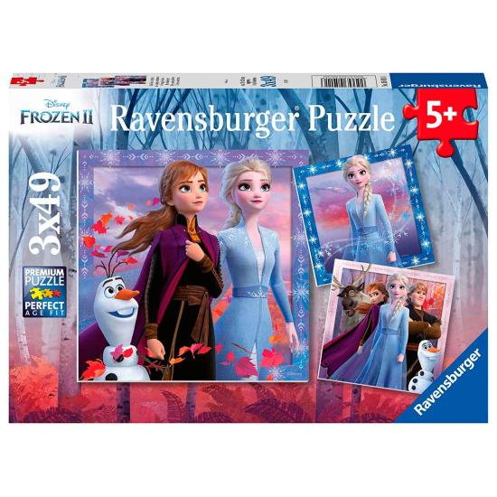 Ravensburger Frozen 2 Puzzle, 3x49 Teile