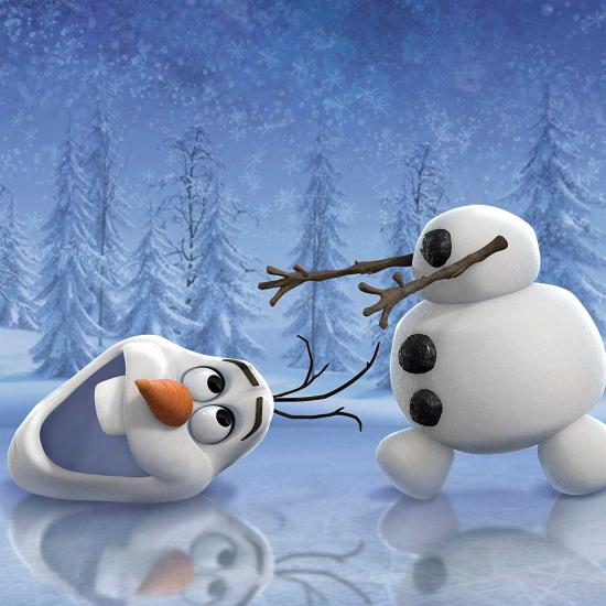 Puzzle Ravensburger Frozen Adventures im Frozen Kingdom 3x49 Pi