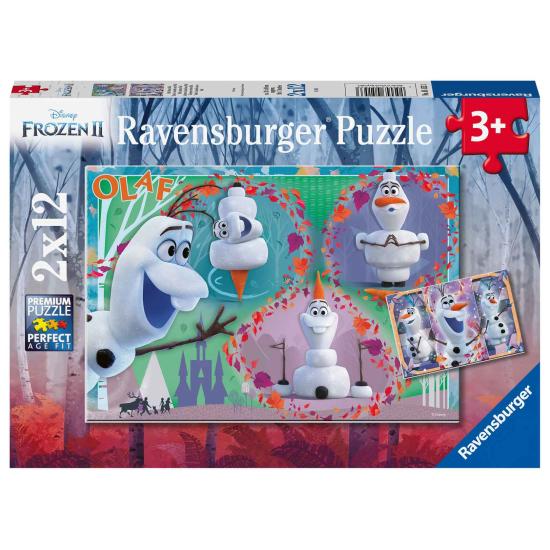 Ravensburger Frozen Olaf Puzzle 2x12 Teile
