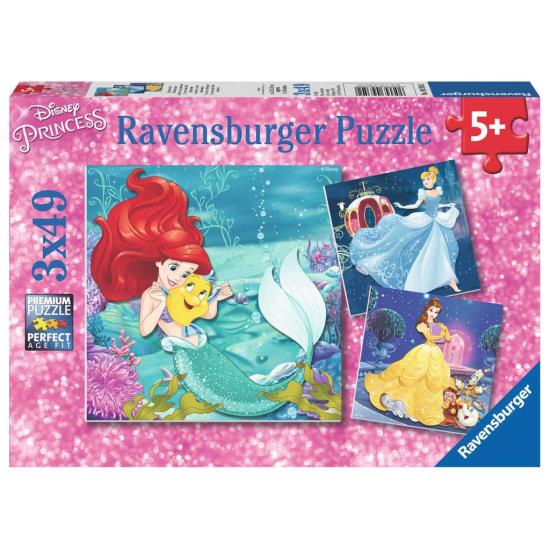 Ravensburger Puzzle Disney Prinzessinnen 3x49 Teile